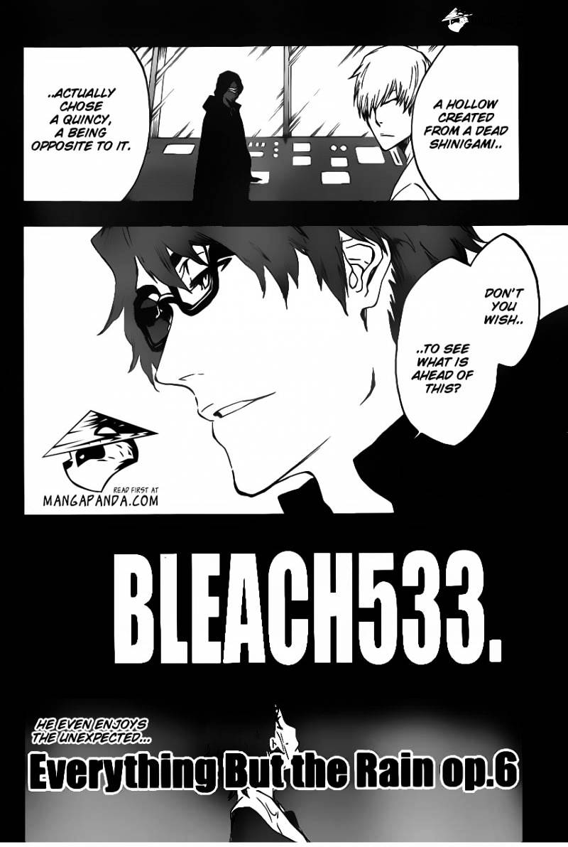 Bleach, Chapter 533