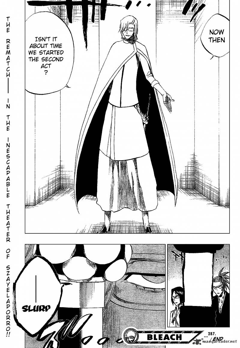 Bleach, Chapter 287