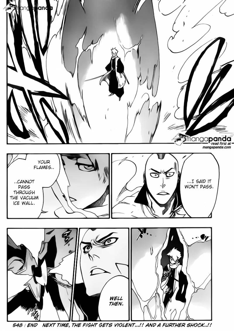 Bleach, Chapter 548