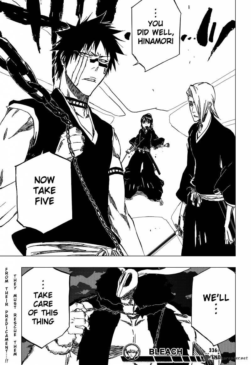 Bleach, Chapter 336