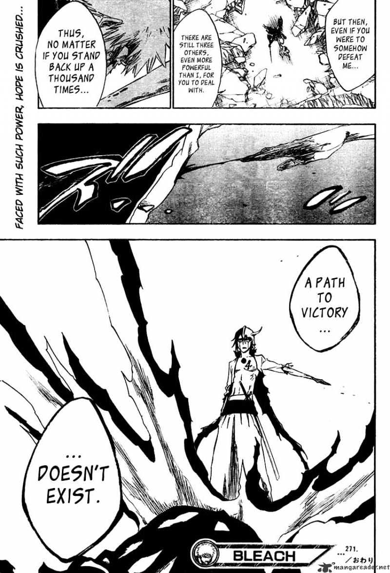 Bleach, Chapter 271