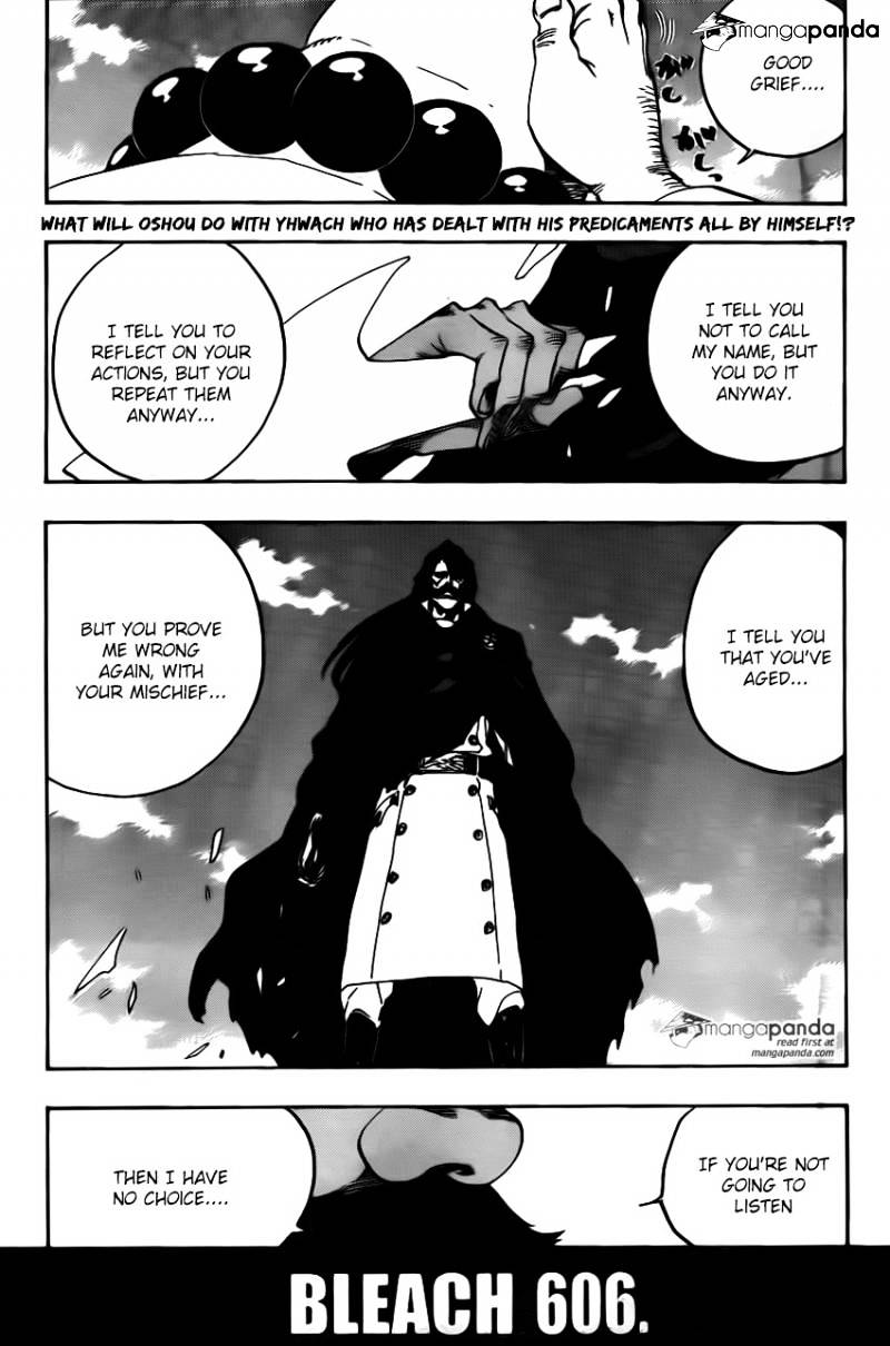 Bleach, Chapter 606