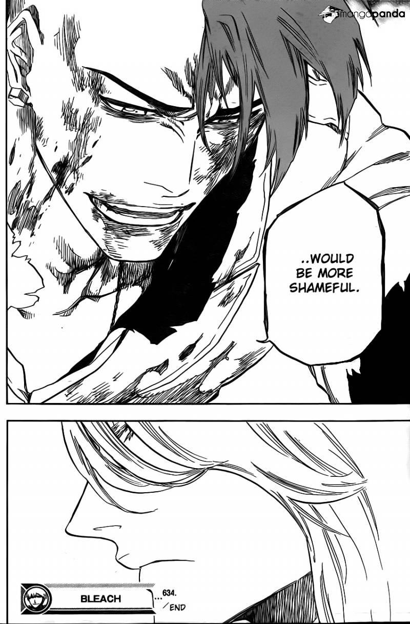 Bleach, Chapter 634