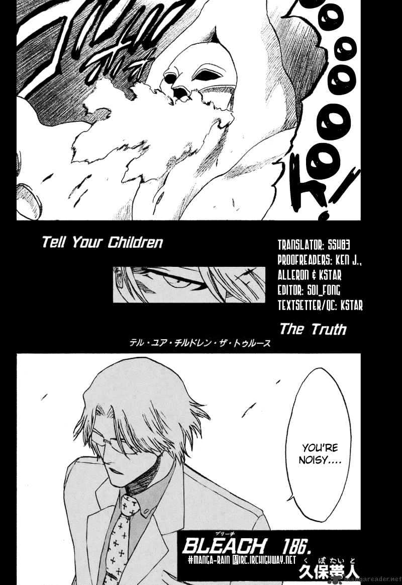 Bleach, Chapter 186