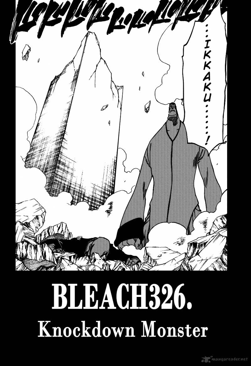 Bleach, Chapter 326