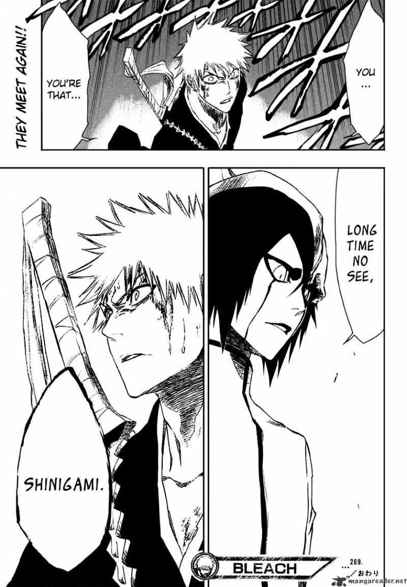 Bleach, Chapter 269