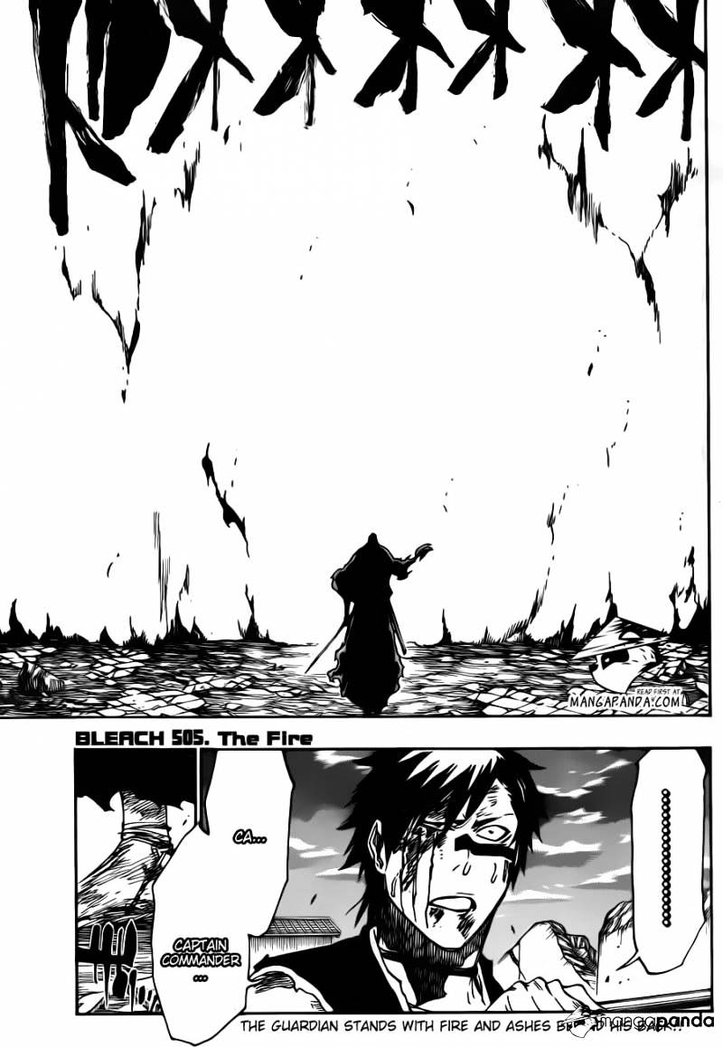 Bleach, Chapter 505