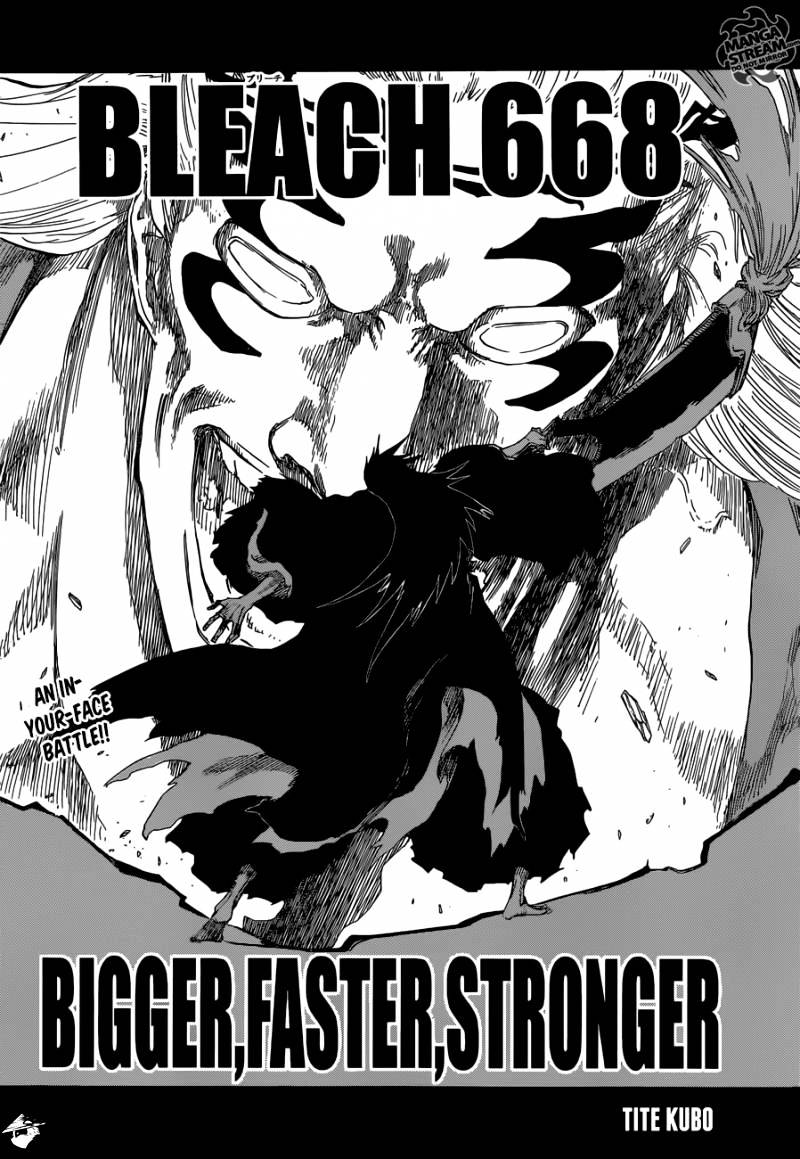 Bleach, Chapter 668