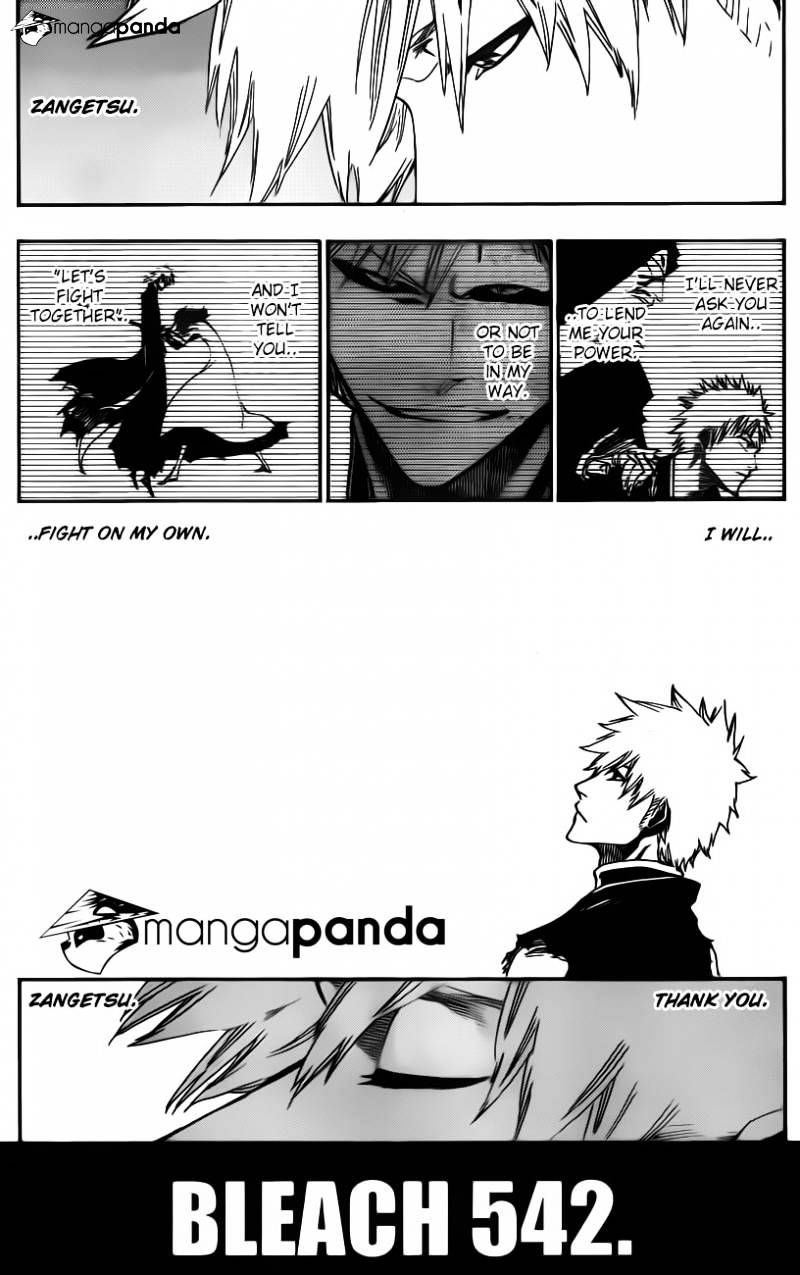 Bleach, Chapter 542