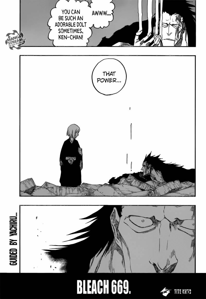 Bleach, Chapter 669