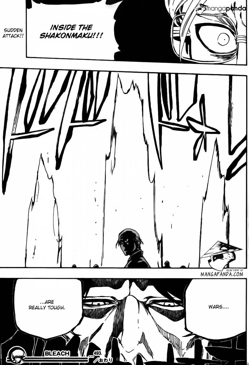 Bleach, Chapter 493