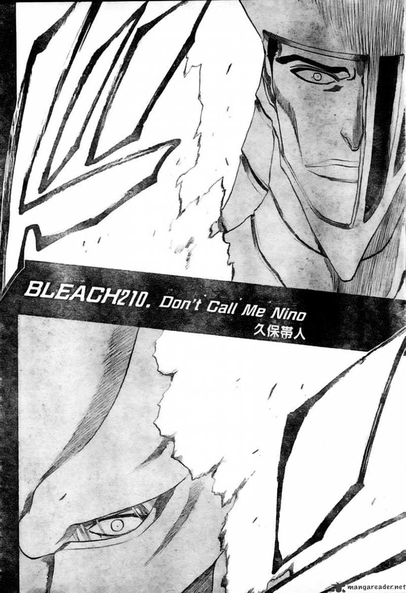 Bleach, Chapter 210