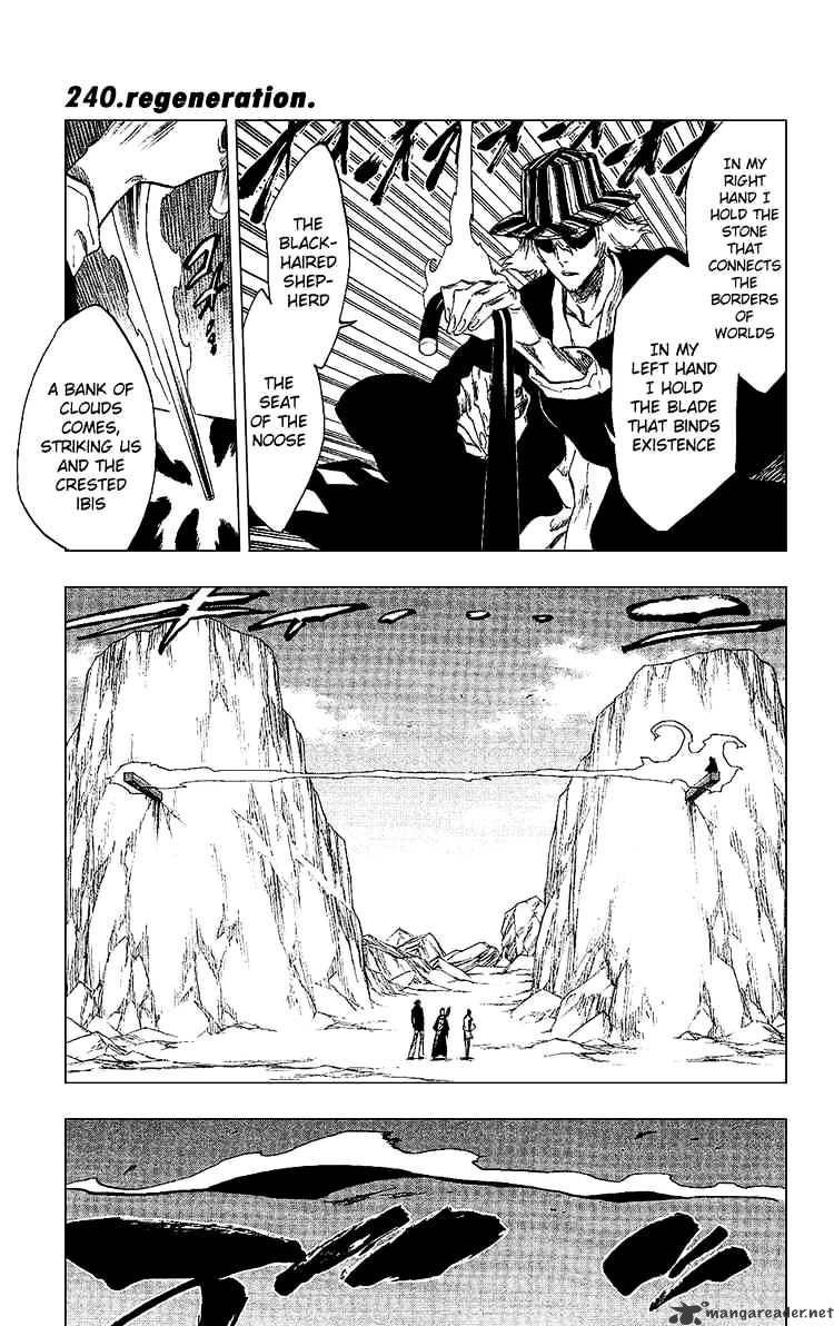 Bleach, Chapter 240