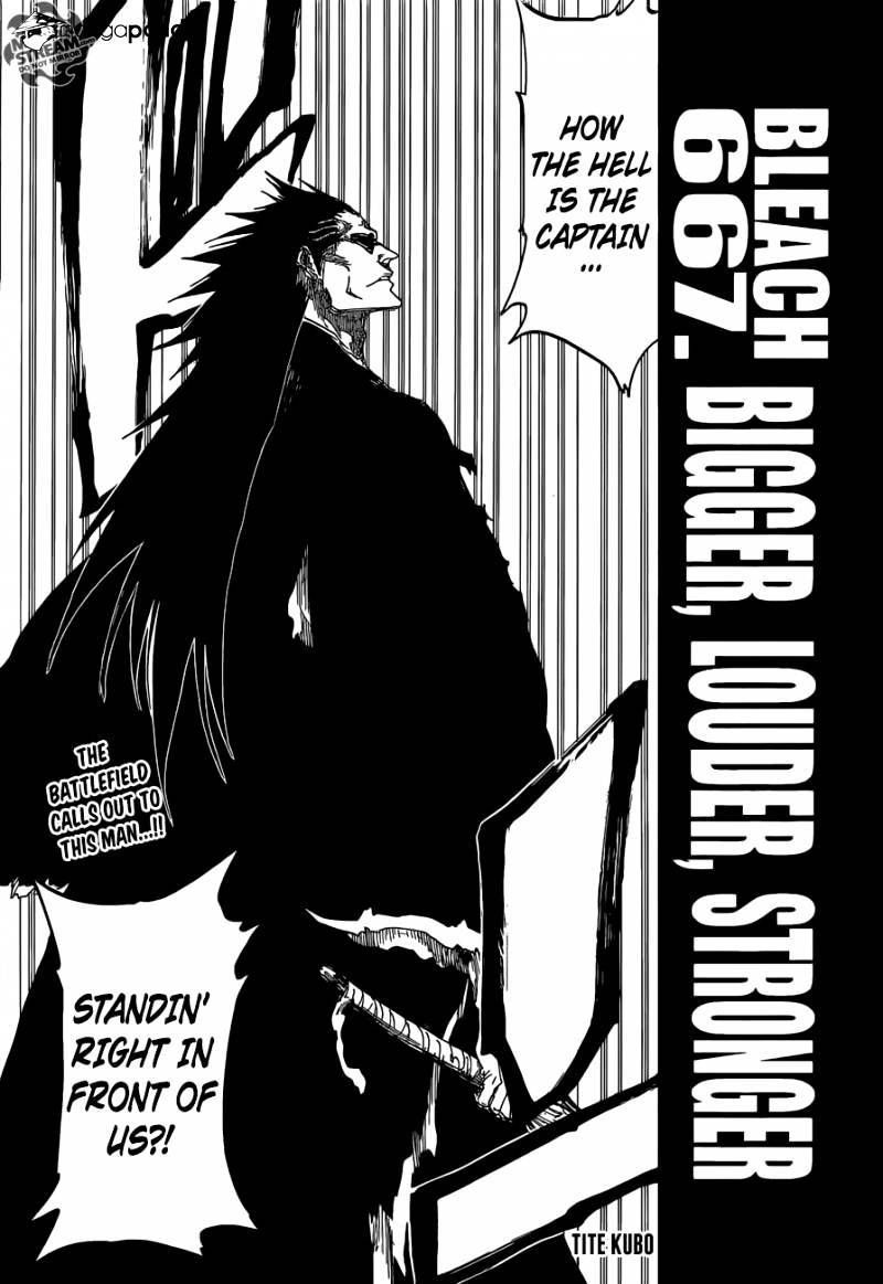 Bleach, Chapter 667