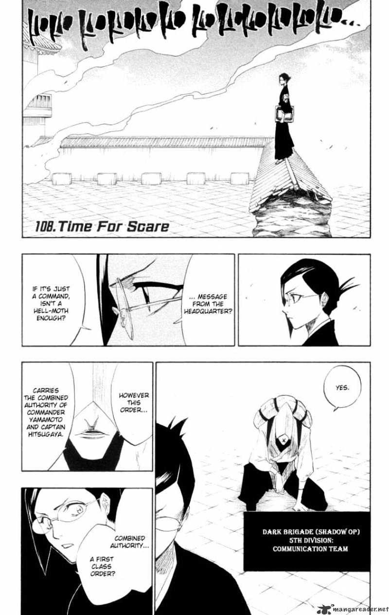 Bleach, Chapter 108