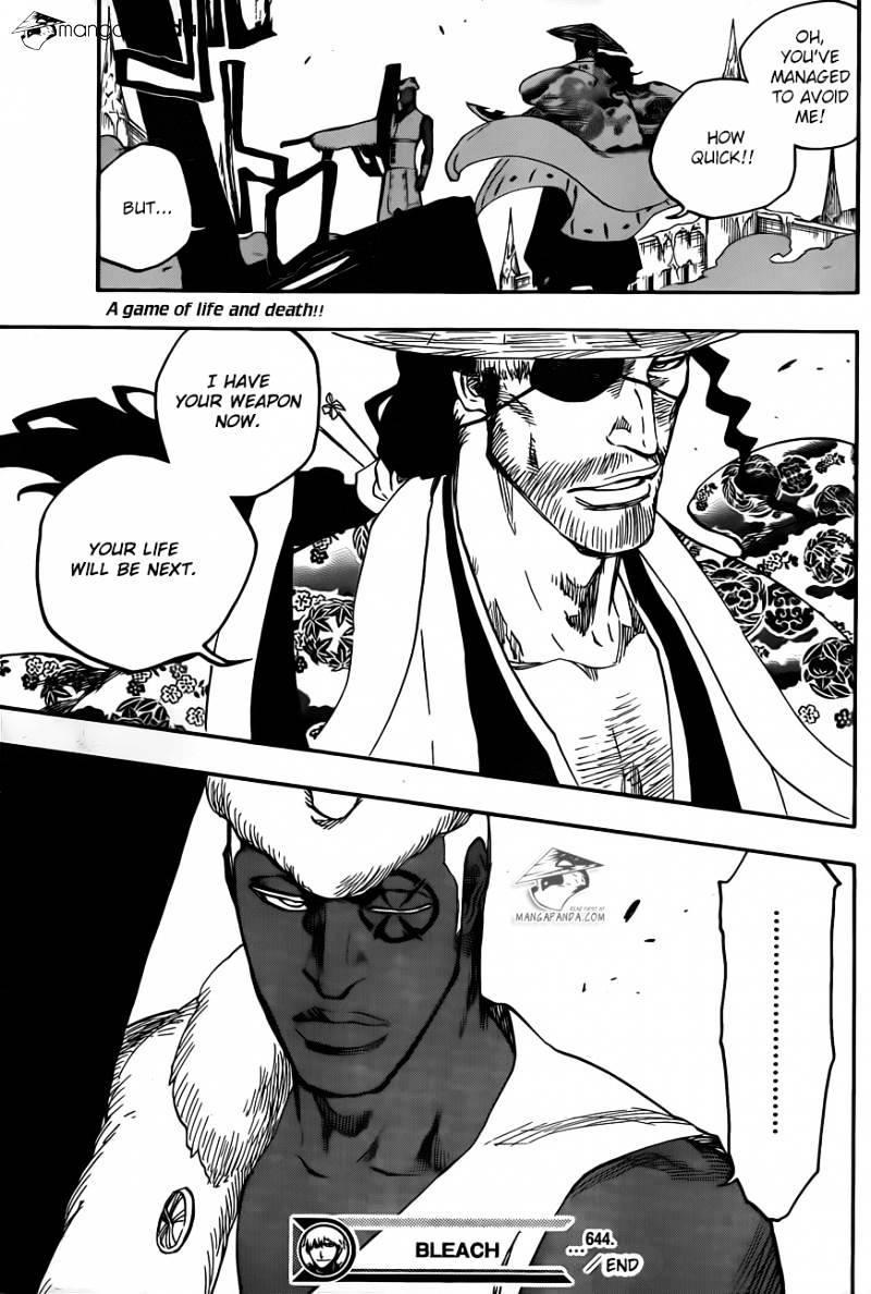 Bleach, Chapter 644