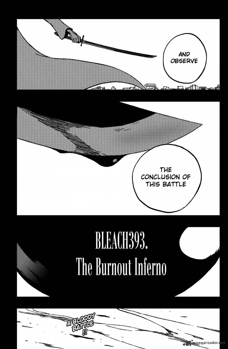 Bleach, Chapter 393