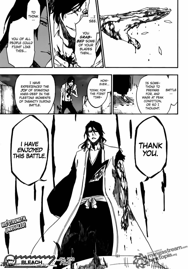 Bleach, Chapter 472