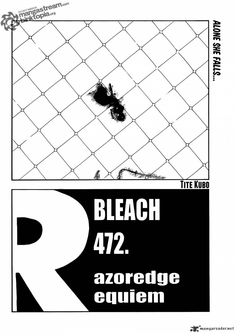 Bleach, Chapter 472