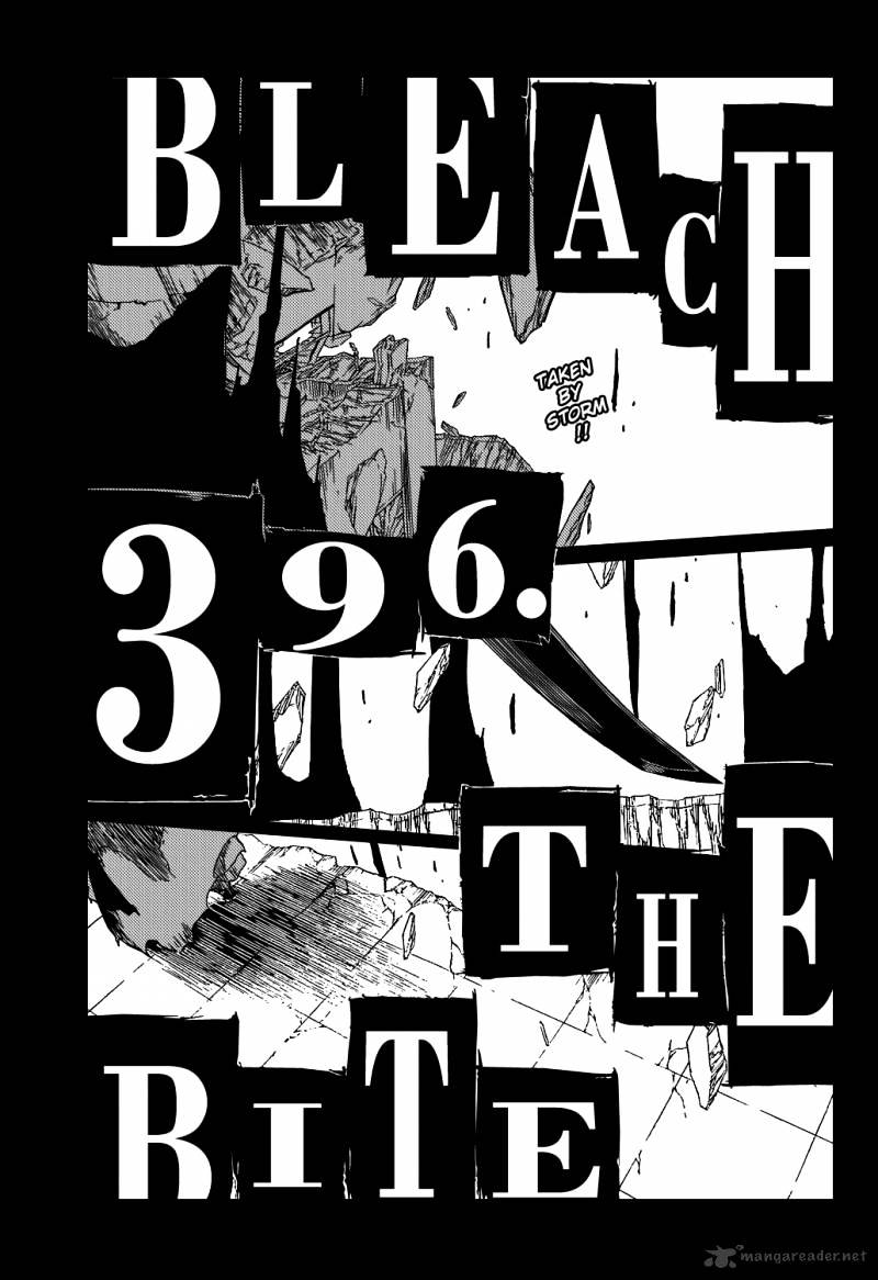 Bleach, Chapter 396