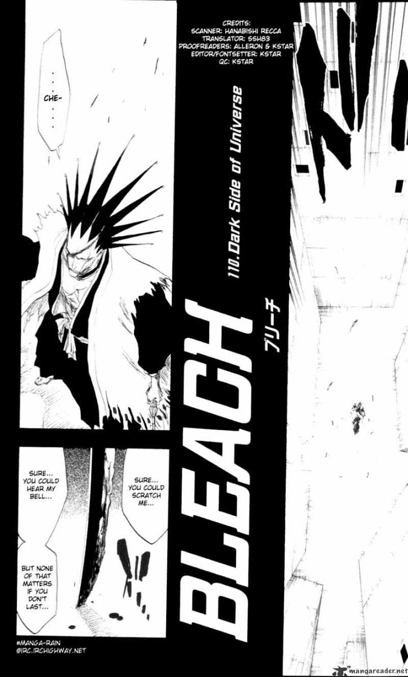 Bleach, Chapter 110