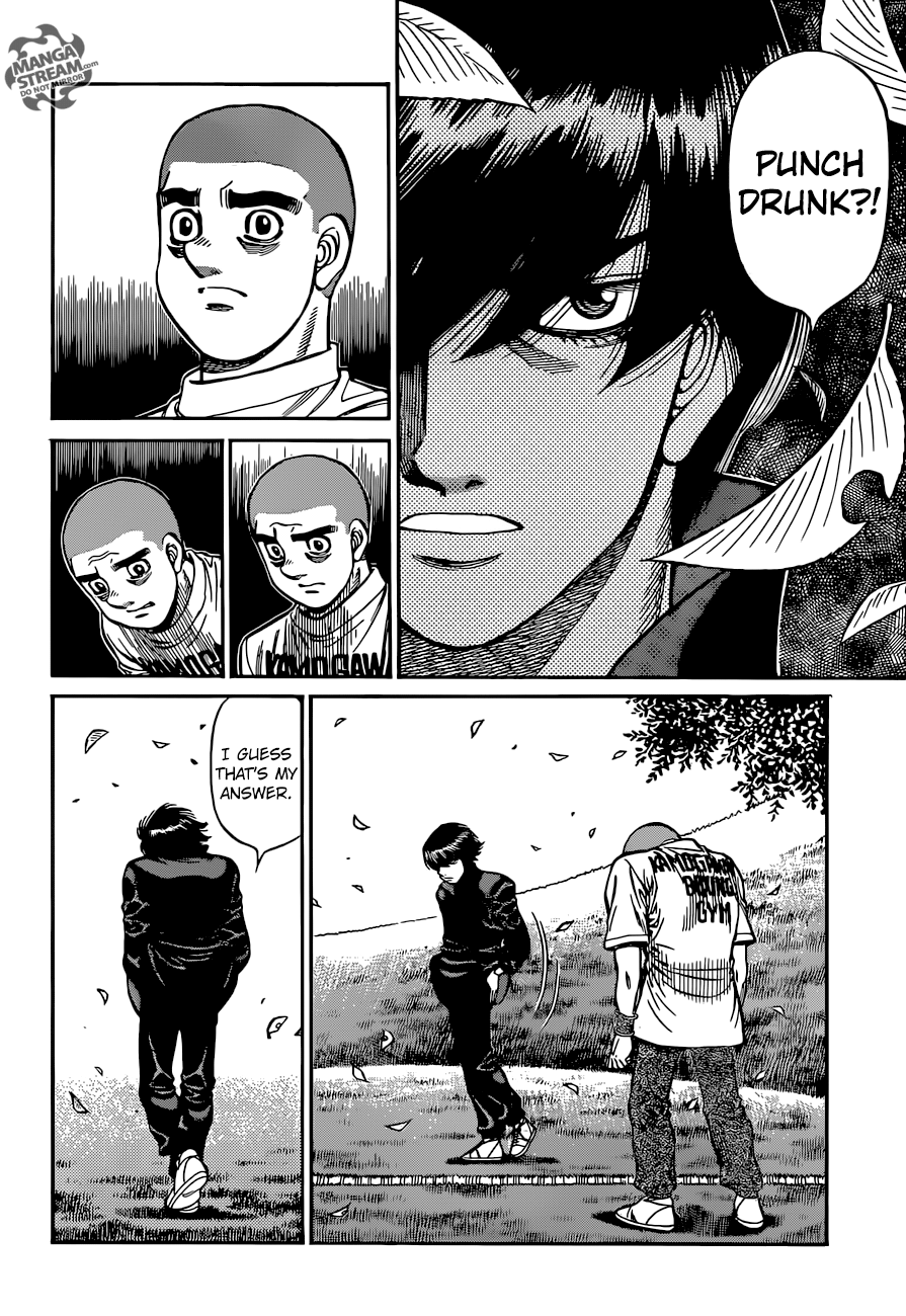 When His Eyes Opened Chapter 1250 Hajime no Ippo, Chapter 1250 - Hajime no Ippo Manga Online