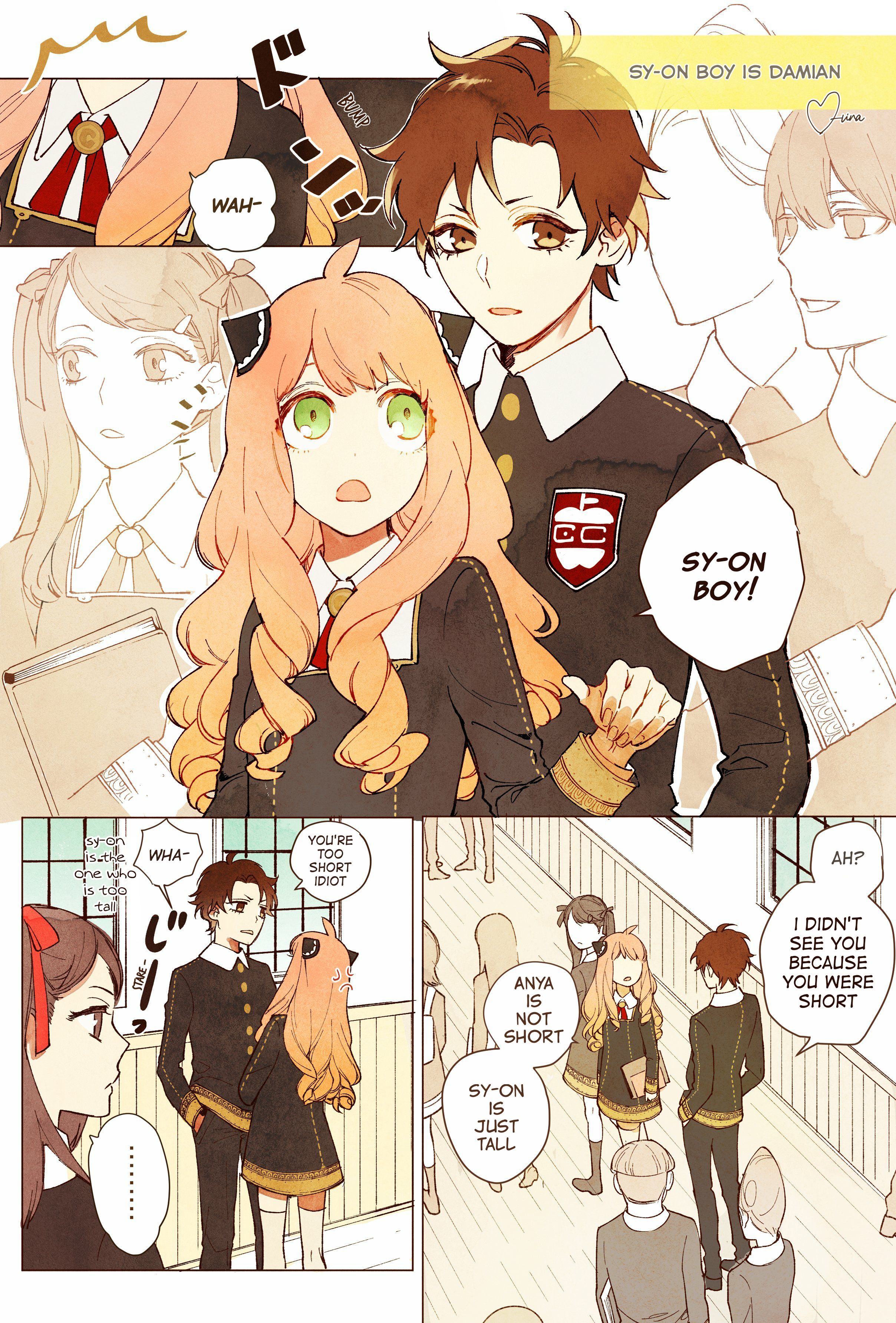 Read Spy x Family - Anya and Damian (Doujinshi) Manga English [New