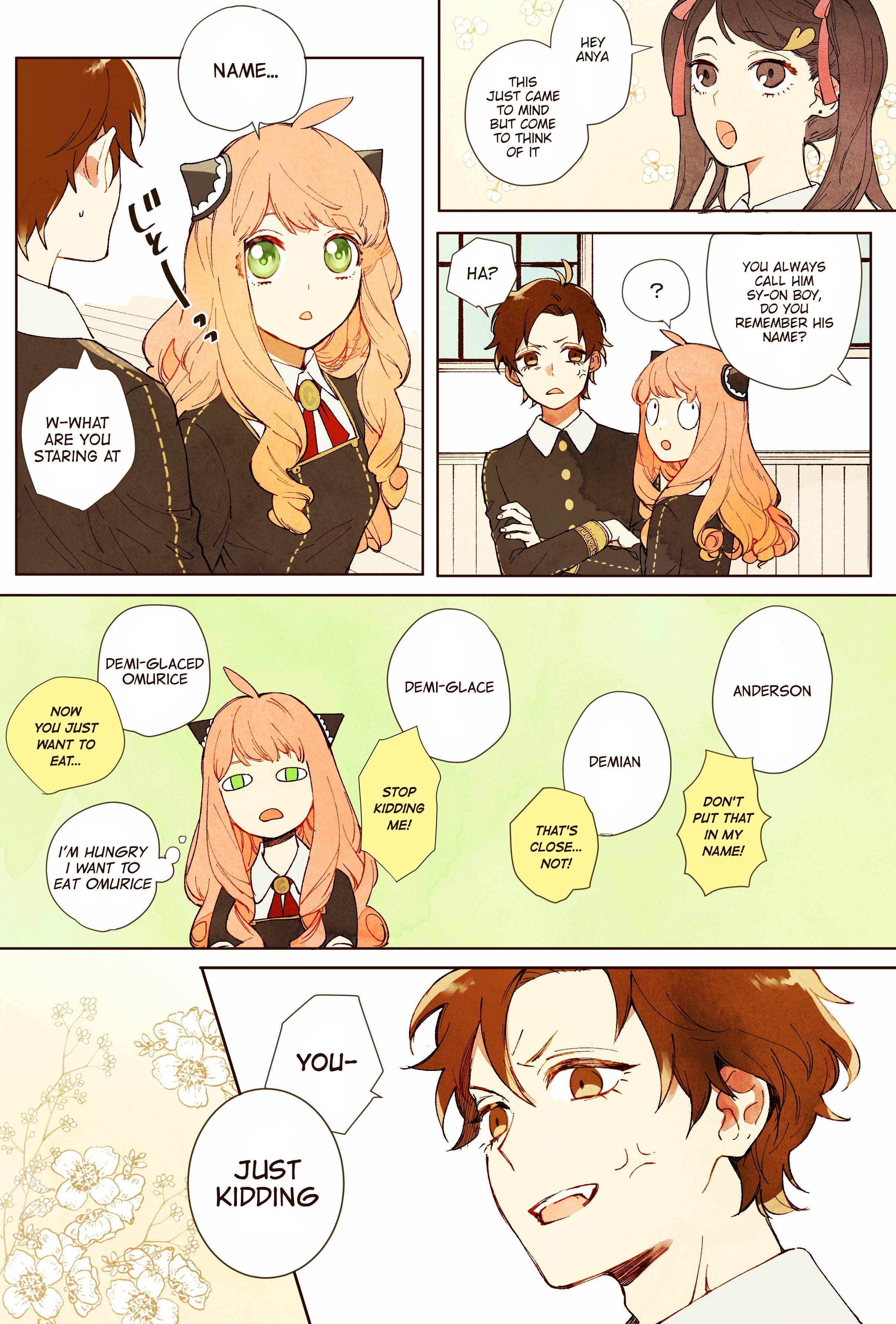 Read Spy x Family - Anya and Damian (Doujinshi) Manga English [New