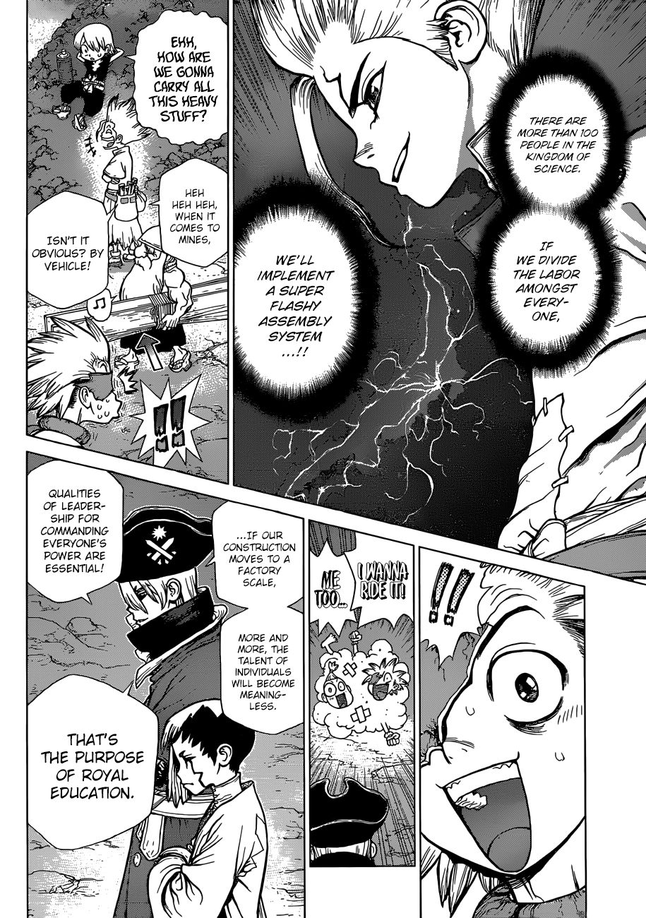 Dr. Stone, Chapter 97