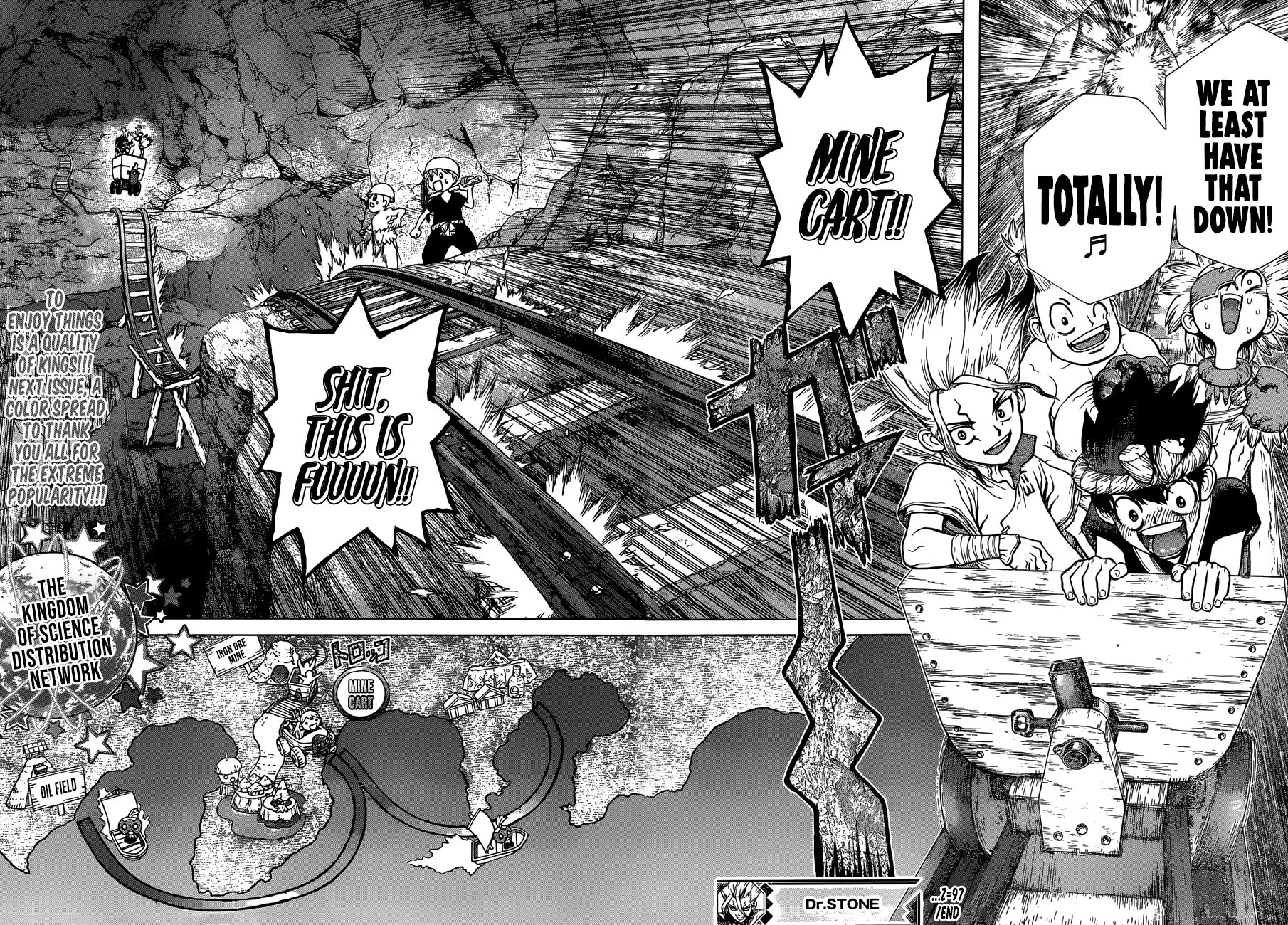 Dr. Stone, Chapter 97