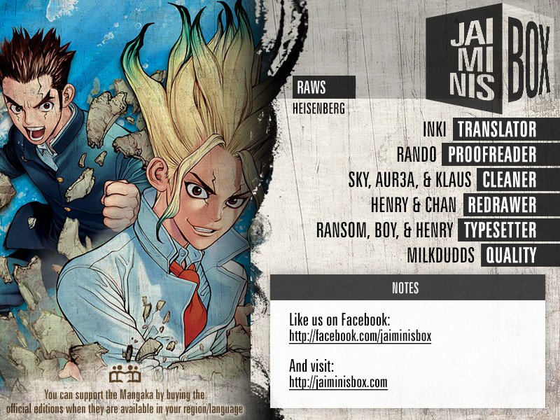 Dr. Stone, Chapter 97