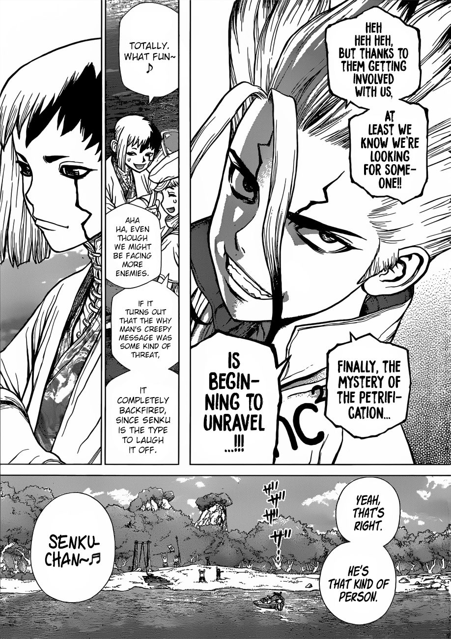 Dr. Stone, Chapter 97