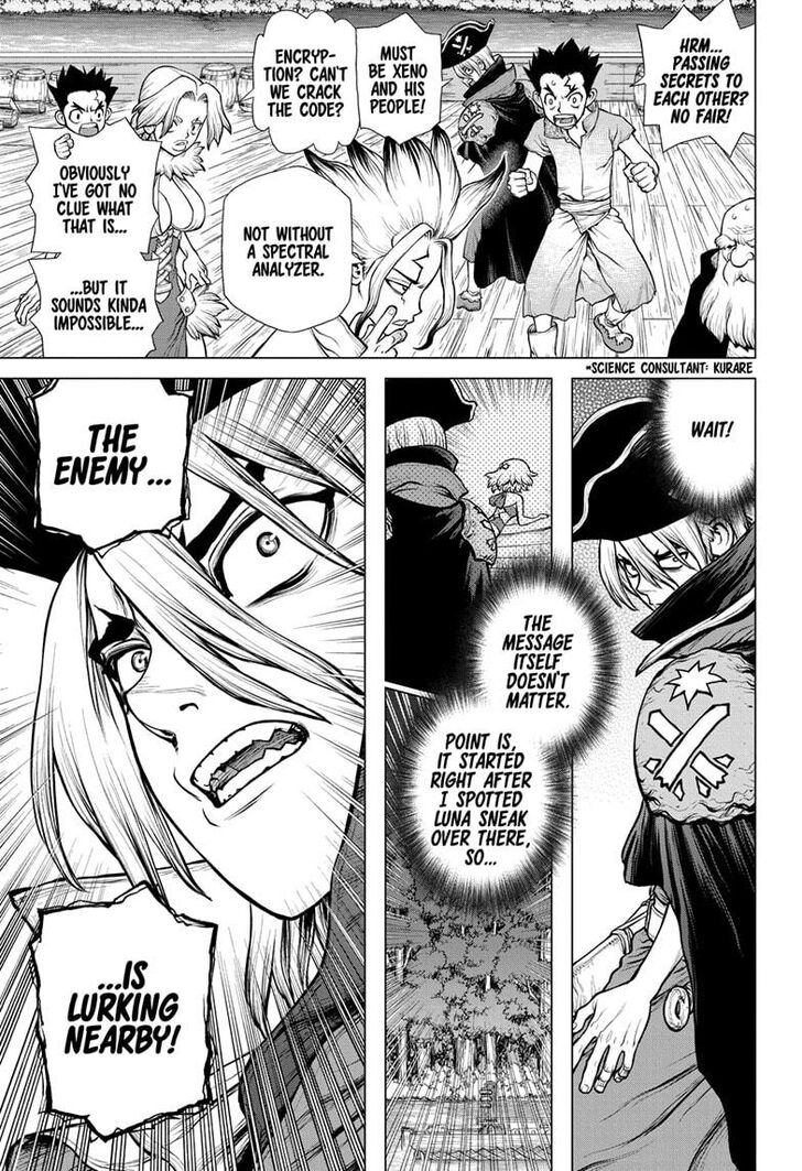 Dr. Stone, Chapter 158