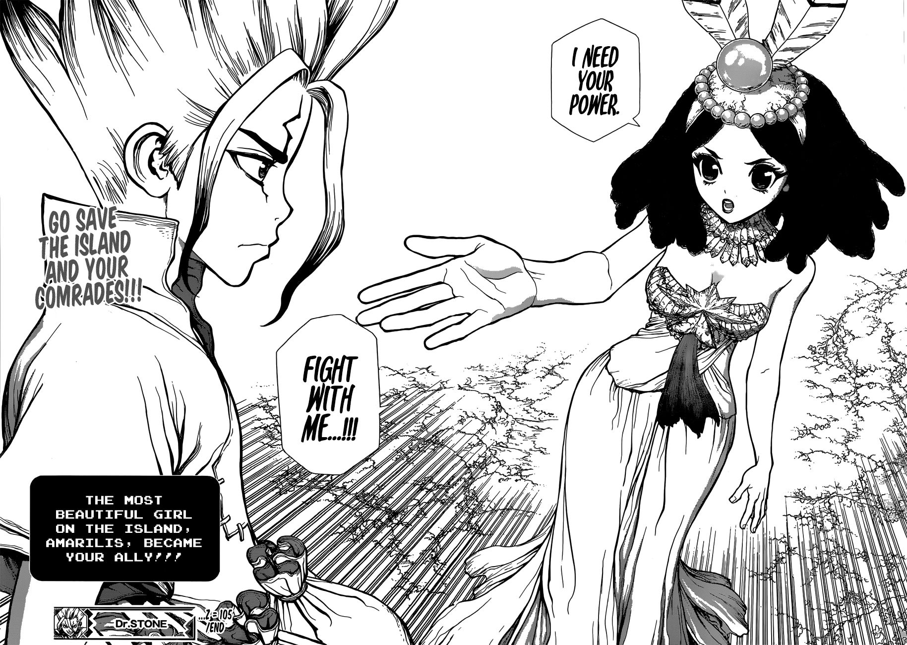 Dr. Stone, Chapter 105