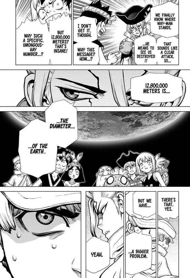 Dr. Stone, Chapter 138