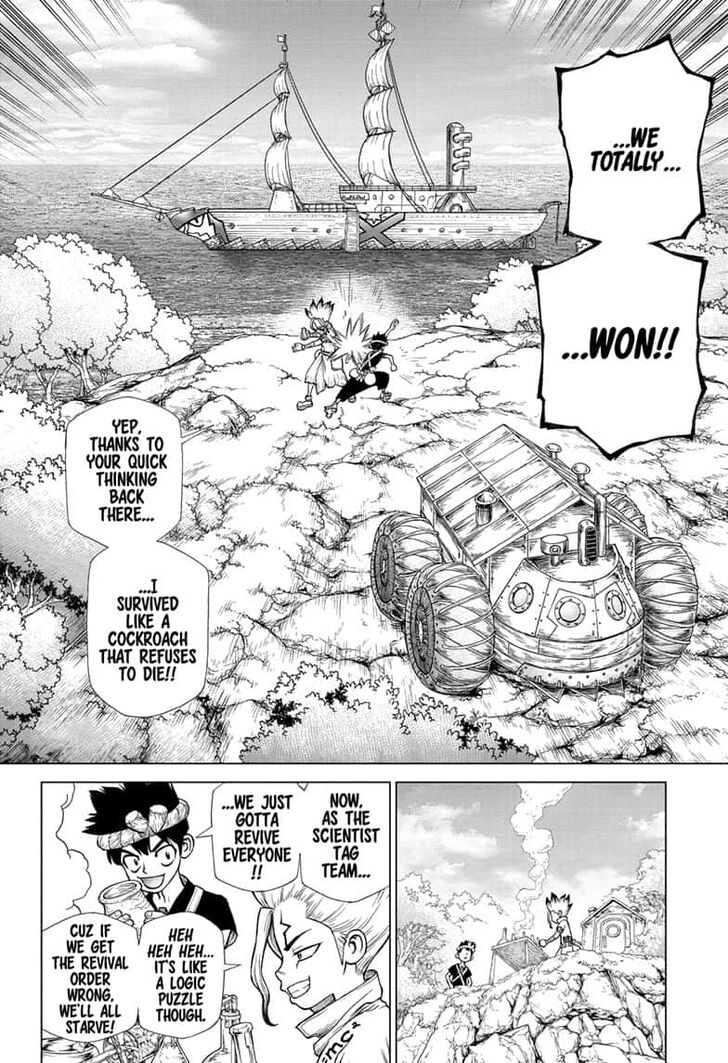 Dr. Stone, Chapter 138