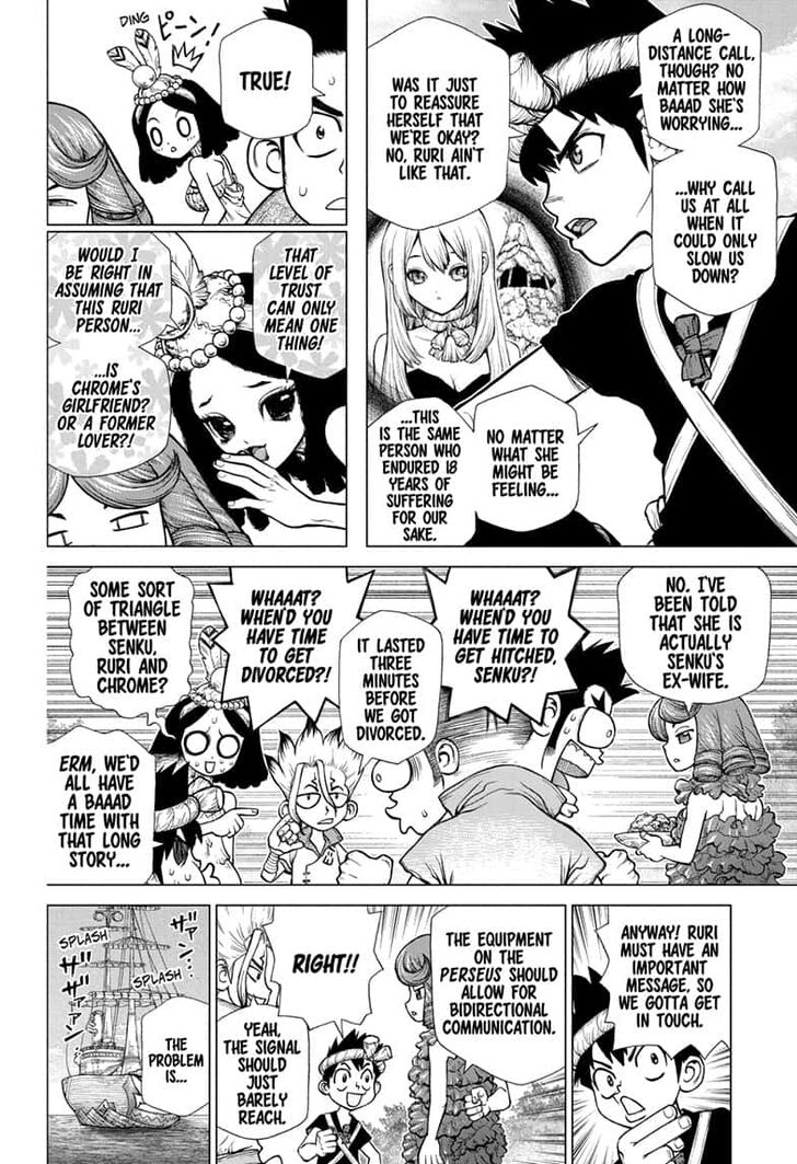 Dr. Stone, Chapter 138