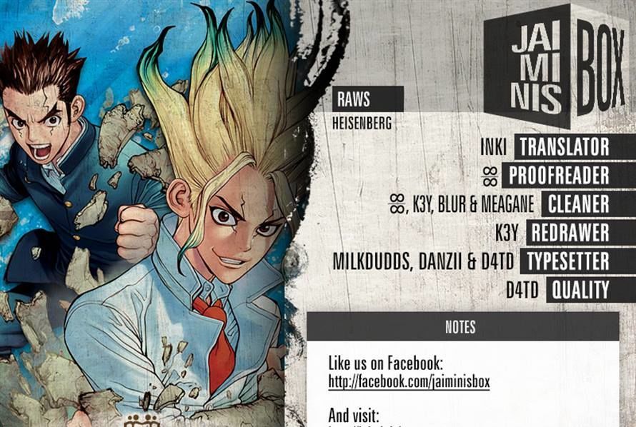 Dr. Stone, Chapter 12