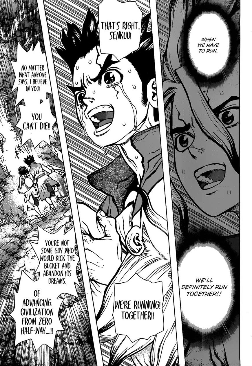 Dr. Stone, Chapter 12