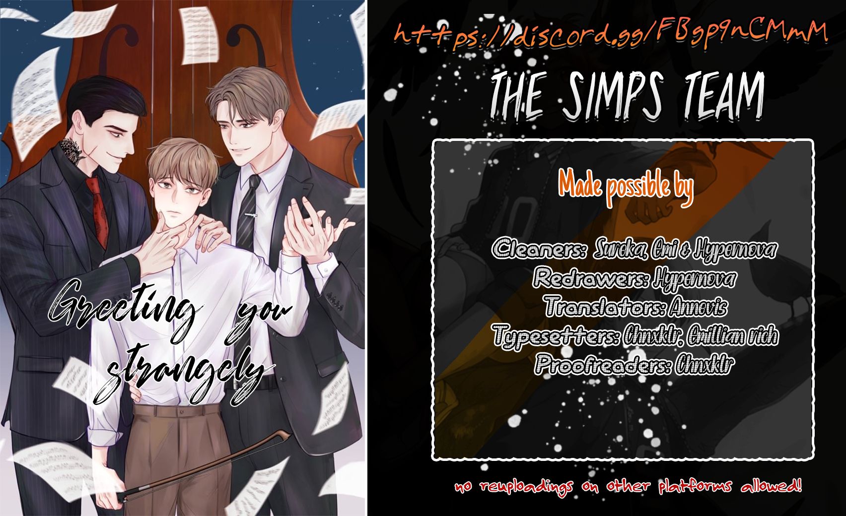 Greeting You Strangely Chapter 1 Read Greeting you strangely Manga English [New Chapters] Online Free