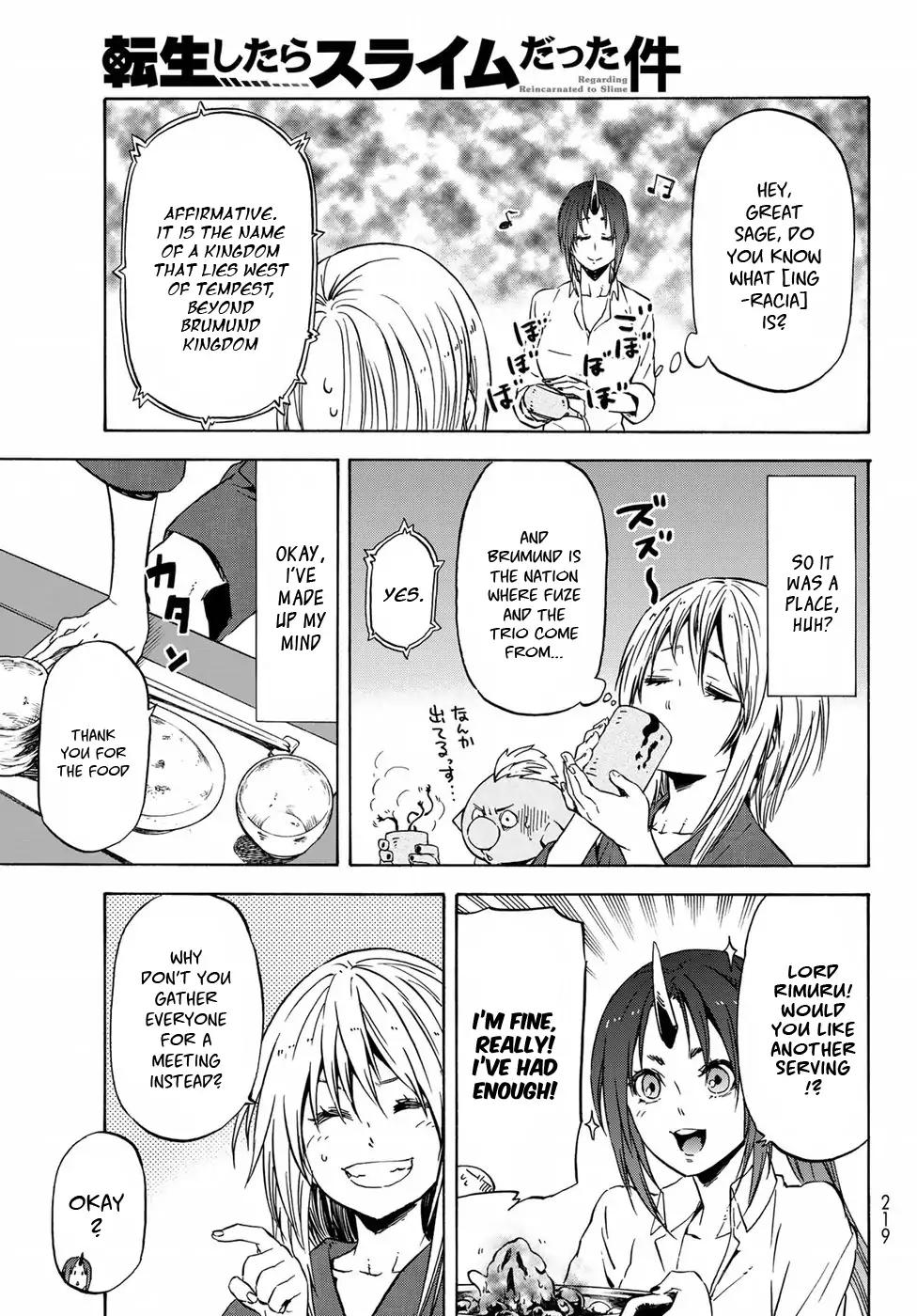 That Time I Got Reincarnated as a Slime, Chapter 43