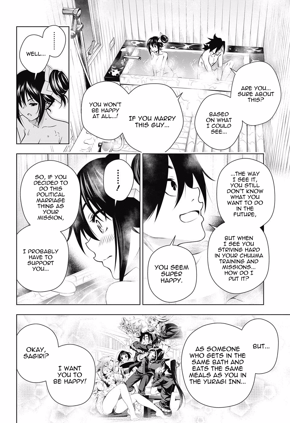 Yuragi-sou no Yuuna-san-Chapter 134