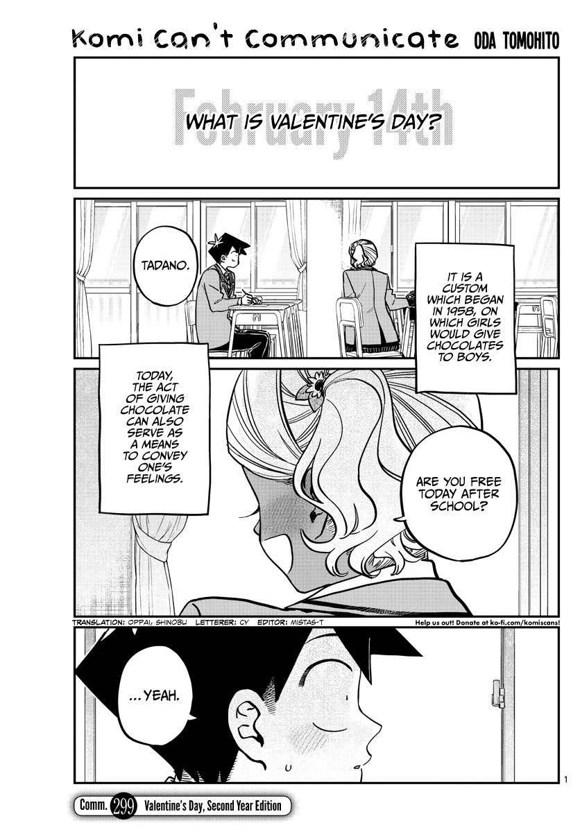 Komi-san wa Komyushou Desu Manga Chapter 433