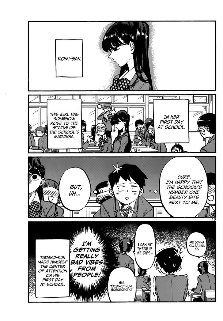 Komi Can't Communicate, Chapter 2