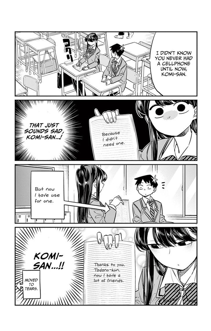Komi Can't Communicate, Chapter 16