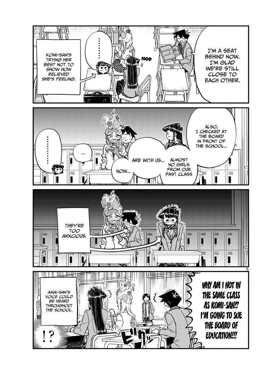 Read Komi-San Wa Komyushou Desu Vol.10 Chapter 130: New Class - Mangadex