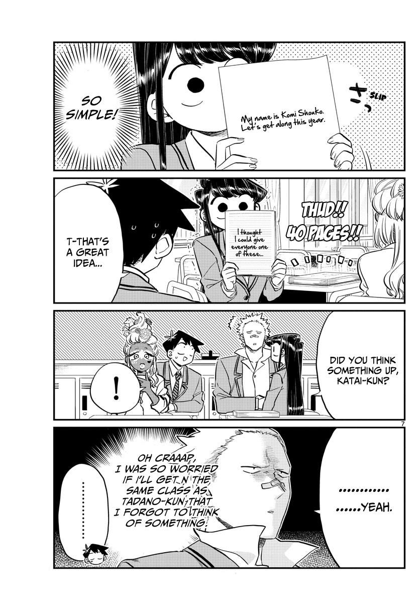 Komi Can't Communicate, Chapter 130