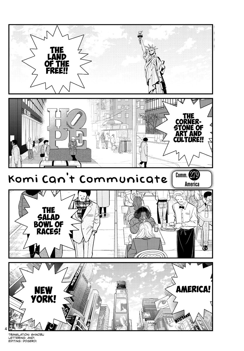 Komi Can't Communicate, Chapter 279