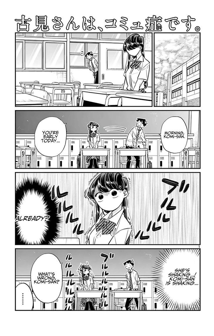 Komi Can't Communicate, Chapter 29