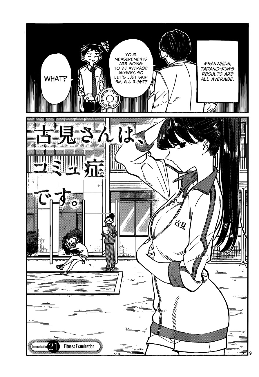 Komi Can't Communicate, Chapter 21